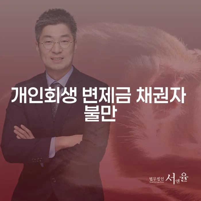개인회생 변제금, 채권자 불만을 어떻게 해결할 수 있을까요?