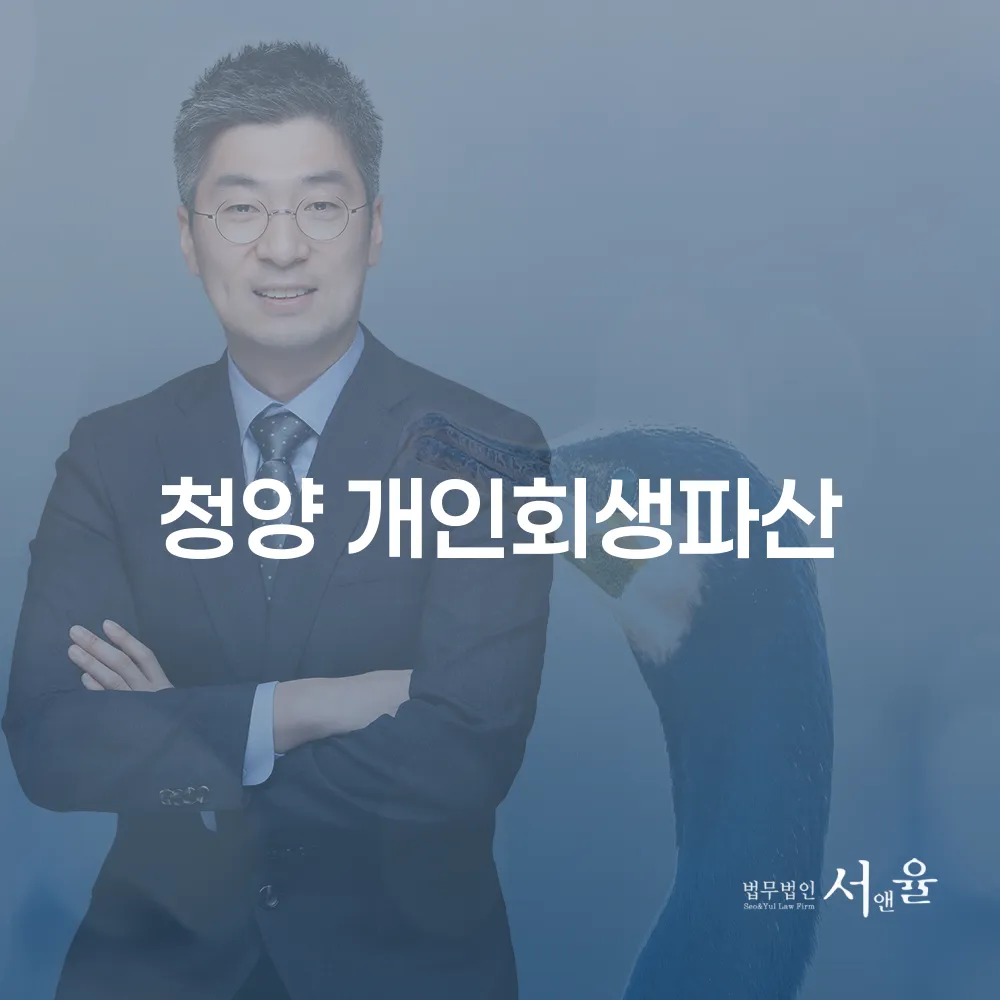 청양 개인회생 파산 가이드