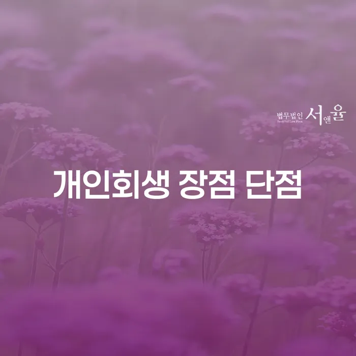 화곡6동 개인회생의 장점과 단점