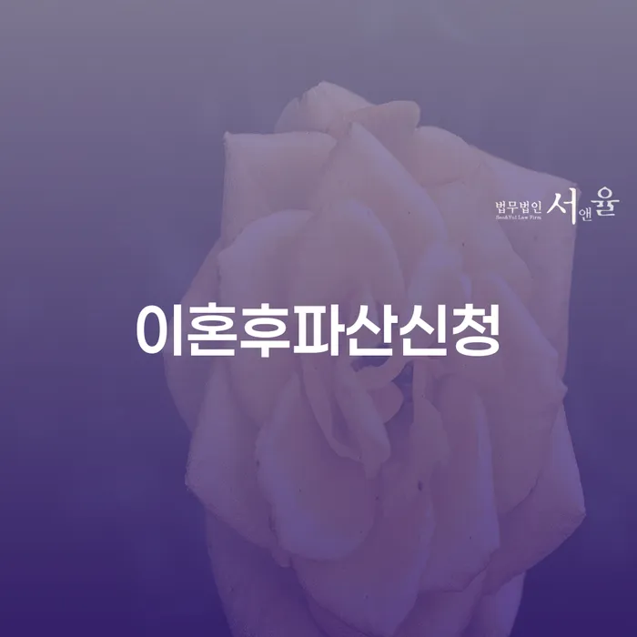 이혼 후 파산 신청, 어떻게 해야 할까?